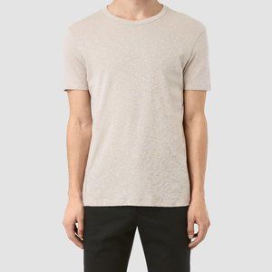 All Saints Men's Crew T-Shirt | Size M | Ash